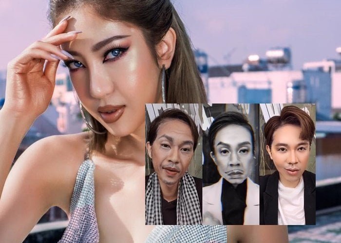 Makeup Artist Vân Miu với tài năng hóa trang thành những nhân vật nổi tiếng.